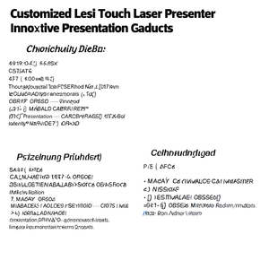 Presentatore Laser Touch Lesi Personalizzato, Gadget Innovativo per Presentazioni - Product Image 2