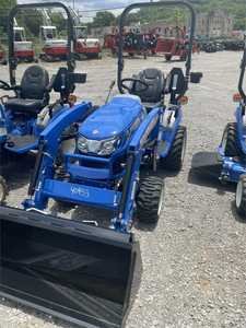 Tracteur compact New Holland Work-Master 25S 4x4 automatique avec chargeur frontal et arrière, composant de pompe centrale disponible à la vente - Product Image 6