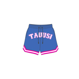 Pantalones cortos deportivos de diseño personalizado para hombre, ropa atlética de malla con cierre de cintura elástica de estilo callejero para entrenamiento, trotar, sólido - Product Image 3