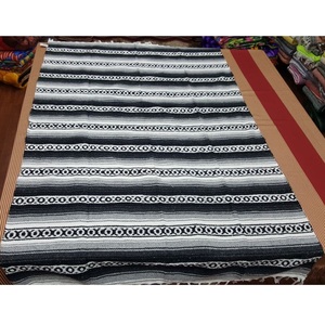 Mantas de yoga mexicanas vintage grandes de calidad superior de Avior hechas de poliéster/técnica tejida de algodón uso doméstico ecológico - Product Image 6