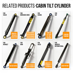 Cylindre d'inclinaison de cabine 0025537705 0025535705 0025539105 pour <span class=keywords><strong>camion</strong></span> Mercedes-Benz ACTROS, pièces de carrosserie, cylindre hydraulique de levage/inclinaison de cabine - Product Image 6