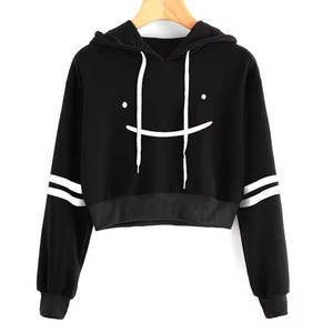 Jersey de alta calidad para entrenamiento de gimnasio, jersey de entrenamiento para correr, Tops cortos de Color sólido para mujer, sudaderas con capucha - Product Image 6