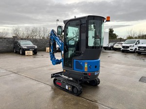 Mini-excavatrice sur chenilles entièrement cabonnée de 1,2 tonne avec moteur, pompe et boîte de vitesses - Couple de charge élevé - Product Image 6