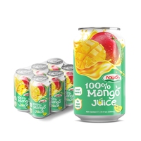 Vietnam 100% Hibiscus Puree Gemengd Fruit Sap Geblikte Verpakking 300ml Premium Kwaliteit HALAL Drank Fabrieksprijs