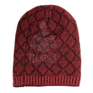 Calidad superior último diseño Beanie sombreros venta al por mayor 100% lana Jacquard personalizado Beanie sombreros - Product Image 4