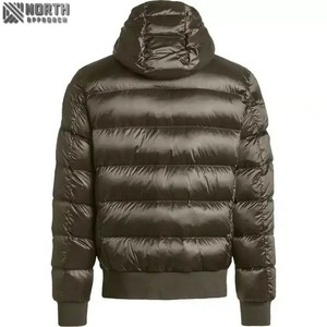 แจ็กเก็ตแบบขนเป็ดหน้าสำหรับผู้ชายแจ็คเก็ตขนเป็ดเหนือให้ความอบอุ่นในฤดูหนาวแจ็คเก็ตฤดูหนาวสำหรับผู้ใหญ่ผู้ชายแฟชั่น - Product Image 4