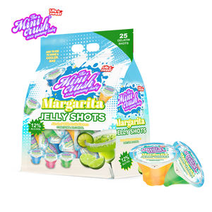 MINICRUSH Margarita Jelly Shots, coupes d'<span class=keywords><strong>alcool</strong></span> en gelée aux saveurs de fruits - Product Image 1