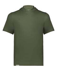 Sudadera con capucha de manga corta de punto suave para jóvenes con su logotipo - Product Image 4