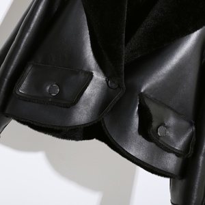 Ropa de calle Moda Mujer Ropa de cuero Ropa de mujer Chaqueta Chaquetas de talla grande Ropa de mujer - Product Image 2