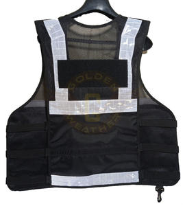 Vêtement de travail routier personnalisé, veste de sécurité paramédicale, vêtement de sécurité réfléchissant haute visibilité, uniforme de sécurité noir, veste tactique - Product Image 5