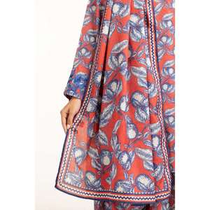 Dupatta de tenis estampado rosa oscuro para mujer, producto de ropa de Asia y las Islas del Pacífico - Product Image 4