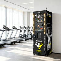 Máquina Expendedora Inteligente TCN para Gimnasios, Máquina Expendedora de Café con Proteínas y Recetas Personalizadas, Gestión Automática y en la Nube