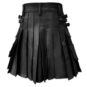 Dernière collection Kilt décontracté en cuir Prix de gros Bas quantité minimale de commande Kilt tendance à vendre Prix pas cher - Product Image 4