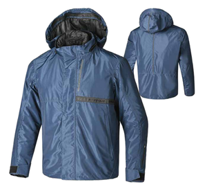Veste coupe-vent en polaire respirante pour homme Nouveau style personnalisé Vente en gros Veste de pluie tendance de l'industrie - Product Image 2