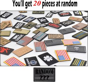 ชุดยุทธวิธีแบบสุ่มชุดห่วงเย็บปักถักร้อยเต็มรูปแบบและตะขอสำหรับหมวกกระเป๋าเป้เสื้อกั๊ก - Product Image 4