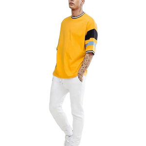 T-shirt pour homme, coupe décontractée moderne, léger, manches courtes, idéal pour un usage quotidien élégant et options d'impression de logo personnalisé - Product Image 3