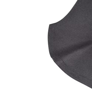 Chemise de golf décontractée sans manches pour femme, couleur grise, boutonnée, col rabattu, jersey tricoté, tissu confortable - Product Image 5