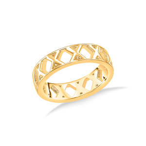 18k Gold Oval Cut Natural Stone <b>Statement</b> <b>Ring</b> - Product Image 2