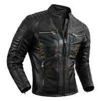 Vestes en cuir pour hommes à prix avantageux, nouvelle collection, vestes en cuir pour hommes, hiver, couleur personnalisée