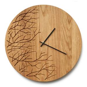 Wooden wall hanging analog <b>clock</b> for home decor best selling wall-mounted wood <b>clocks</b> without logo - Product Image 3