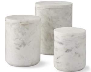 ชุดกล่องกาแฟทำจากเหล็กลายหินอ่อน, สำหรับห้องครัวห้องนั่งเล่นเฟอร์นิเจอร์บ้าน - Product Image 3