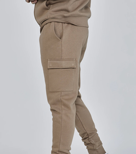 Venta al por mayor de pantalones de chándal hechos a medida de alta calidad 100% algodón pantalones lavados Casual Streetwear pantalones de los hombres - Product Image 6