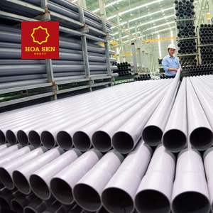 Tubería de Protección para Cables de UPVC Ecológica de Alta Calidad, 1/2 pulgada, 3/4 pulgada, SDR 11, 110 mm, 300 mm, Conducto Eléctrico, Vietnam - Product Image 2