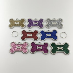 Wholesale Silver Plated Dog <strong>Tags</strong> with Laser Engraving - Product Image 1