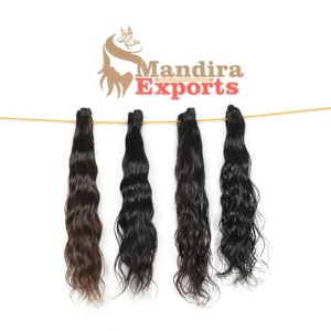 Cabello Natural 100% Remy con Cutícula Alineada, Cabello Virgen Sin Procesar, Ondulado Profundo Natural, Extensiones de Cabello Humano de Tamil Nadu - Product Image 4