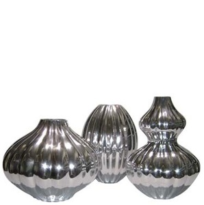 Último diseño elegante, jarrones de Metal de aluminio de calidad superior, centro de mesa moderno para sala de estar para decoración del hogar de lujo, soportes de flores - Product Image 1