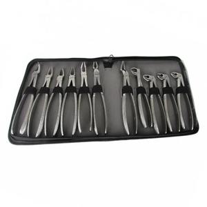 Kit de pinces dentaires manuelles en acier inoxydable pour extraction dentaire, instruments de laboratoire orthodontique, outils certifiés CE par Care Cure - Product Image 1