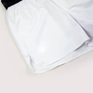 Pantalones cortos de boxeo MMA personalizables de alta calidad, puertos de lucha de lona transpirable, ropa para artes marciales, haz tu propio diseño - Product Image 4