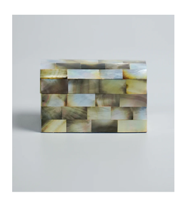 Aspecto tradicional Madre de perla Piedra preciosa Decoración para el hogar Joyero Artículos de vajilla hechos a mano Aspecto único - Product Image 2