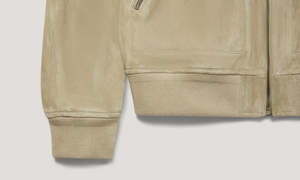 Chaqueta de moda de cuero genuino para hombre de piel de vaca pura tendencia personalizada OEM Full-Grain Napa respaldado Suede venta al por mayor Pakistán disponible - Product Image 3