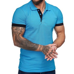 Polos de algodón personalizados de alta fabricación a precio al por mayor para hombre, la mayoría de las ventas, ropa de verano con estilo a precio barato, superventas - Product Image 4