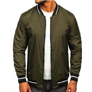 Chaqueta de bombardero de satén de moda informal para hombre, chaqueta de invierno duradera de alta calidad, precio al por mayor - Product Image 4