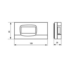 Fantini Cosmi C31 Chronothermostat hebdomadaire alimenté par piles pour système de climatisation domestique - Product Image 5