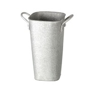 Support de pot de fleurs moderne et élégant, de haute qualité, argenté, sur mesure, pour la décoration de la maison, des cafés, des escaliers, des toits et des banquets