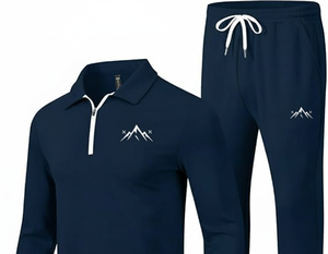 Survêtement en coton à capuche sur mesure |   Anti-bactérien et respirant |   Tissu polaire épais |   Vêtements de rue d'hiver pour hommes - Product Image 3