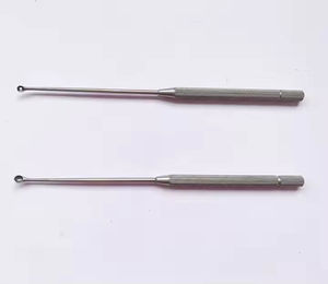 Instruments chirurgicaux ORL 2025 Nouveaux en acier inoxydable réutilisables : Couteau en forme de faucille, Trocart, Curette sinusale, Élévateur, Support d'endoscopie - Product Image 5