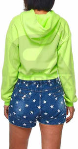 100% coton polaire haute qualité Double manches pull surdimensionné à capuche lavage acide avec épaule tombante pour hommes sweats à capuche - Product Image 6