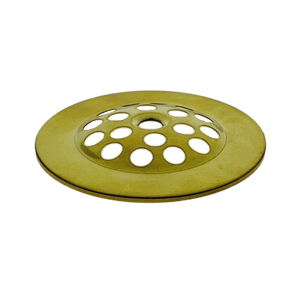 Ensemble de vidange baignoire/évier en laiton estampé Crépine de vidange de bain en acier inoxydable - Product Image 2