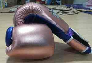 2025 haute qualité Design personnalisé en gros gants de boxe noir doigt complet en cuir gants de combat gants de boxe - Product Image 5