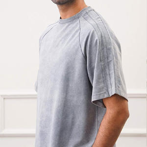 Venta al por mayor Vintage Streetwear camiseta | Camiseta de gran tamaño impresa personalizada | Fabricante de camisetas de moda casual OEM - Product Image 6