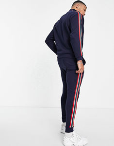 Nueva ropa deportiva de invierno ajustada para gimnasio, chándal para hombre, diseño superior, calidad superior, logotipo personalizado, Material polar - Product Image 4