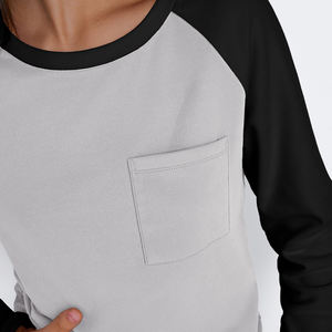 Sudadera de Manga Larga para Mujer, Estilo Vintage, Holgada, Cuello Redondo, Hombros Caídos, Cómoda, Oferta 2025 - Product Image 3