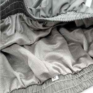 Personalizado con capucha chaqueta cortavientos pantalones conjunto OEM fabricante impermeable Casual Color sólido Nylon chándal ropa deportiva moda - Product Image 6