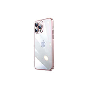 Netzy Premium SAFAR Riksos Series Hard PC Case for iPhone 14 Pro Rose Gold Frame Mobile <b>Phone</b> Protection Compatible with <b>XR</b> - Product Image 1