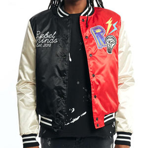 Chaquetas Escolares para Hombre 2026, Chaquetas 2025, Chaquetas Personalizadas, Chaquetas Universitarias de Satén, Chaquetas de Fiesta, Chaquetas de Moda de Nueva Tendencia, Chaqueta Bomber - Product Image 1