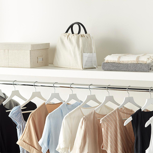 Sacs à poussière en toile de coton avec logo personnalisé sacs à main et housse de rangement pour chaussures <span class=keywords><strong>pochette</strong></span> à cordon pour sac à main protection contre la poussière - Product Image 5